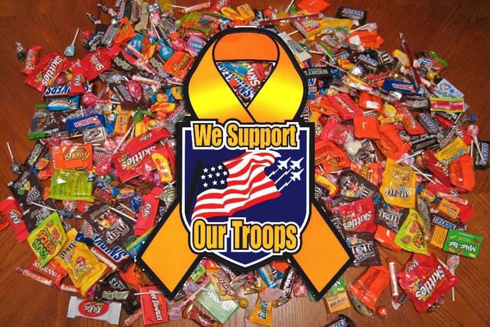 candy for the troops picture of candy 